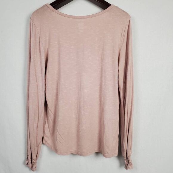 Maurices Large Pink LS Top - Picture 4 of 5